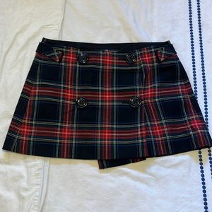 Gap Vintage Tartan Mini Skirt
